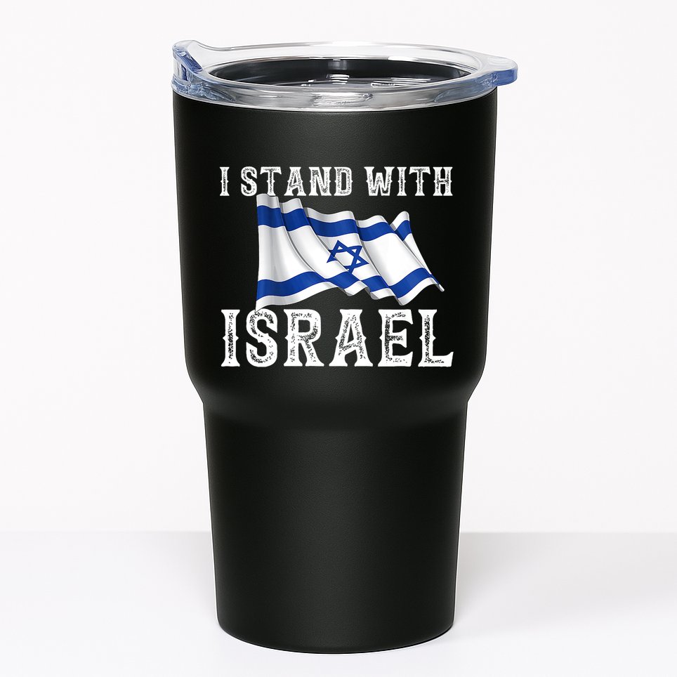 I Stand With Israel Israeli Palestinian Conflict Pro Israel Tumbler