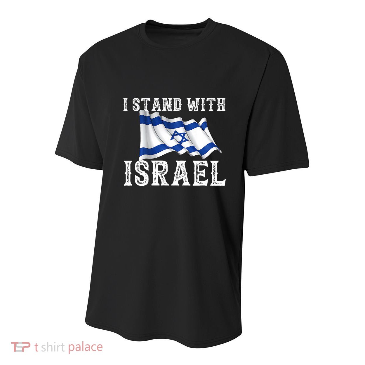 I Stand With Israel Israeli Palestinian Conflict Pro Israel Youth Performance Sprint T-Shirt