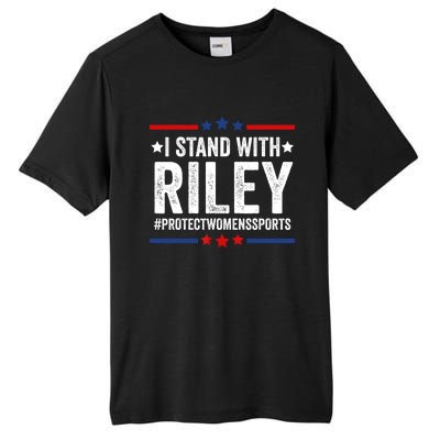 I Stand With Riley Protect Womens Sports Tall Fusion ChromaSoft Performance T-Shirt