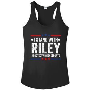 I Stand With Riley Protect Womens Sports Ladies PosiCharge Competitor Racerback Tank