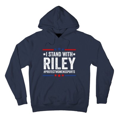 I Stand With Riley Protect Womens Sports Hoodie