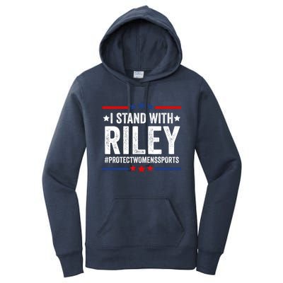 I Stand With Riley Protect Womens Sports Women's Pullover Hoodie