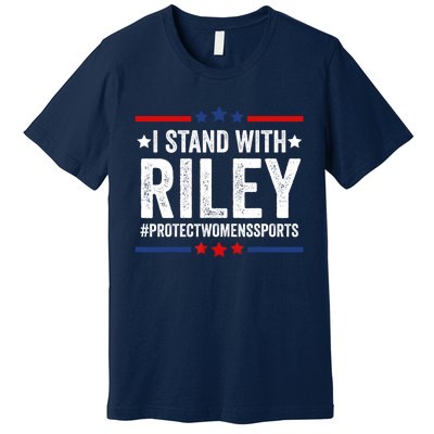 I Stand With Riley Protect Womens Sports Premium T-Shirt