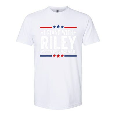 I Stand With Riley Protect Womens Sports Softstyle CVC T-Shirt