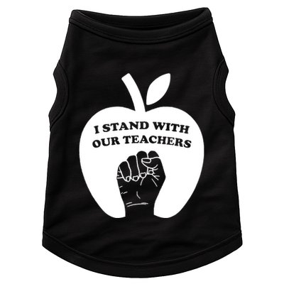 I Stand With Our Teachers & Stand Against Book Banning! Doggie Tank