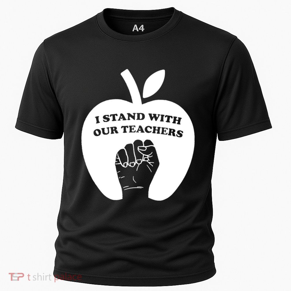 I Stand With Our Teachers & Stand Against Book Banning! Performance Shirt