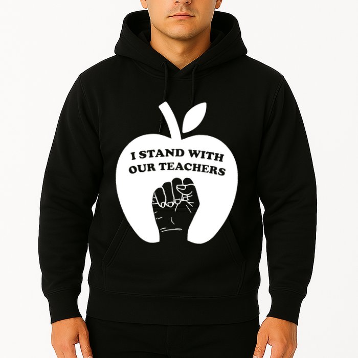 I Stand With Our Teachers & Stand Against Book Banning! Hoodie