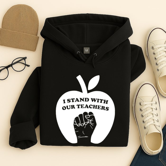 I Stand With Our Teachers & Stand Against Book Banning! Hoodie