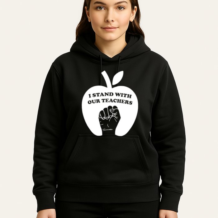 I Stand With Our Teachers & Stand Against Book Banning! Hoodie