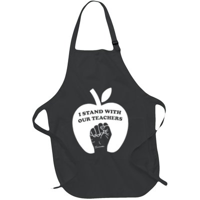 I Stand With Our Teachers & Stand Against Book Banning! Apron