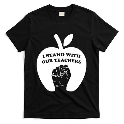 I Stand With Our Teachers & Stand Against Book Banning! T-Shirt