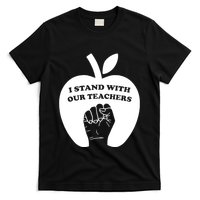 I Stand With Our Teachers & Stand Against Book Banning! T-Shirt