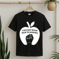 I Stand With Our Teachers & Stand Against Book Banning! T-Shirt