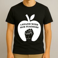 I Stand With Our Teachers & Stand Against Book Banning! T-Shirt