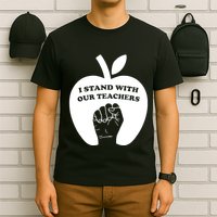 I Stand With Our Teachers & Stand Against Book Banning! T-Shirt
