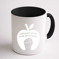 I Stand With Our Teachers & Stand Against Book Banning! Mug