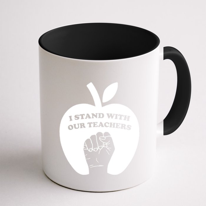 I Stand With Our Teachers & Stand Against Book Banning! Mug