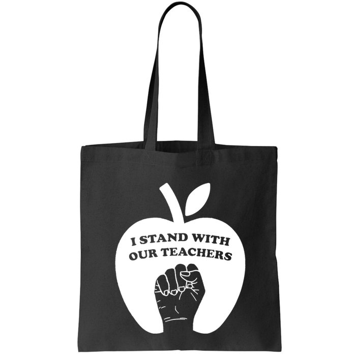 I Stand With Our Teachers & Stand Against Book Banning! Bag