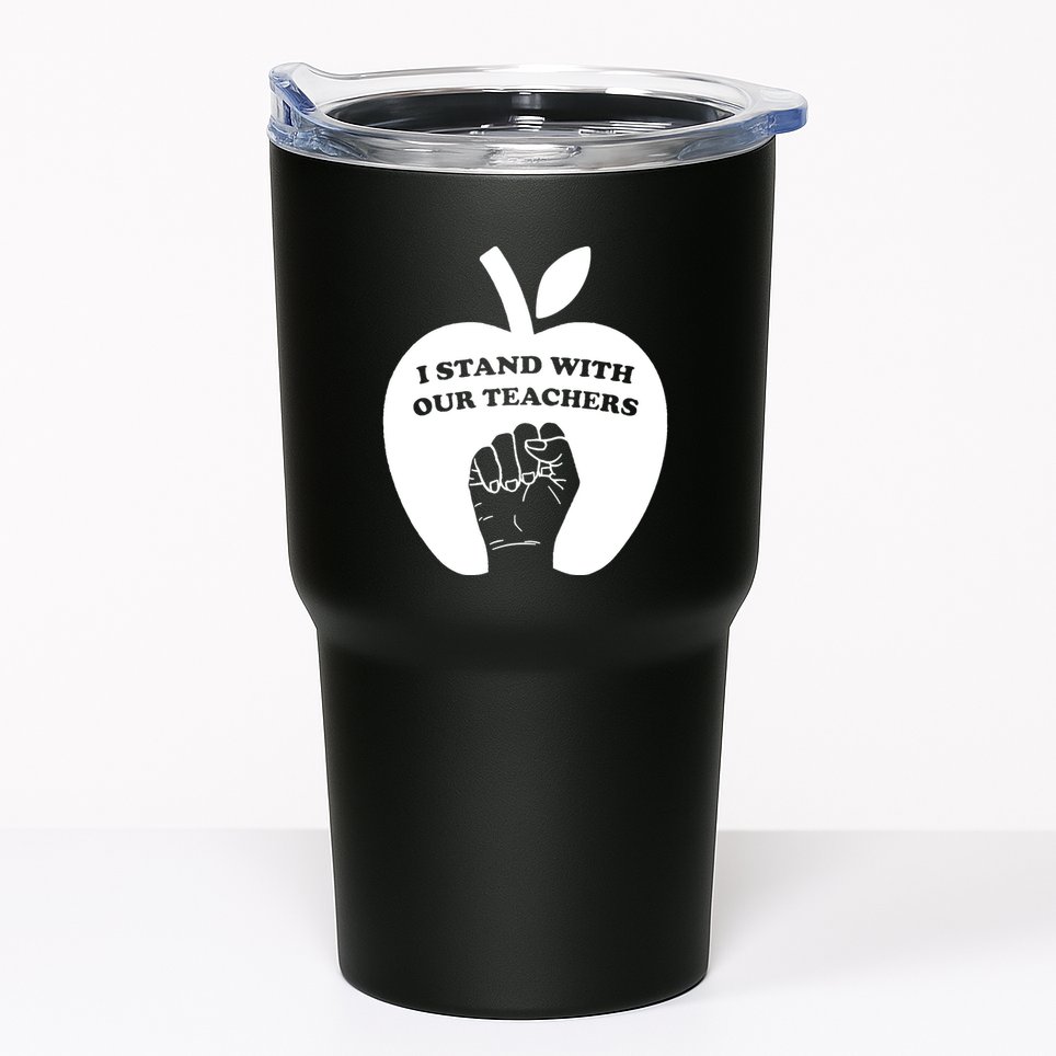 I Stand With Our Teachers & Stand Against Book Banning! Tumbler