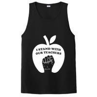 I Stand With Our Teachers & Stand Against Book Banning! PosiCharge Competitor Tank