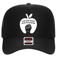 I Stand With Our Teachers & Stand Against Book Banning! Trucker Hat