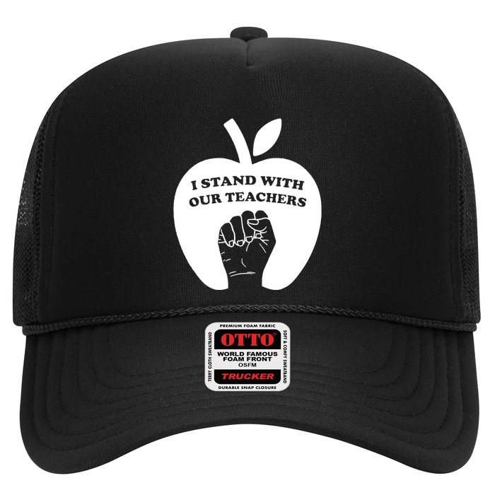 I Stand With Our Teachers & Stand Against Book Banning! Trucker Hat