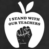 I Stand With Our Teachers & Stand Against Book Banning! Trucker Hat
