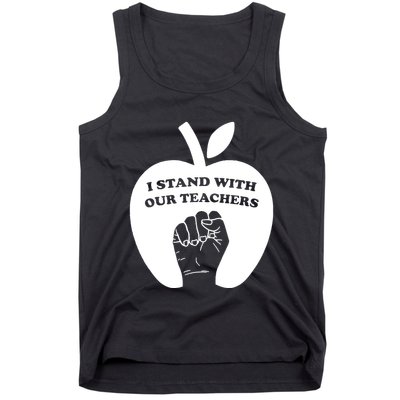 I Stand With Our Teachers & Stand Against Book Banning! Tank Top