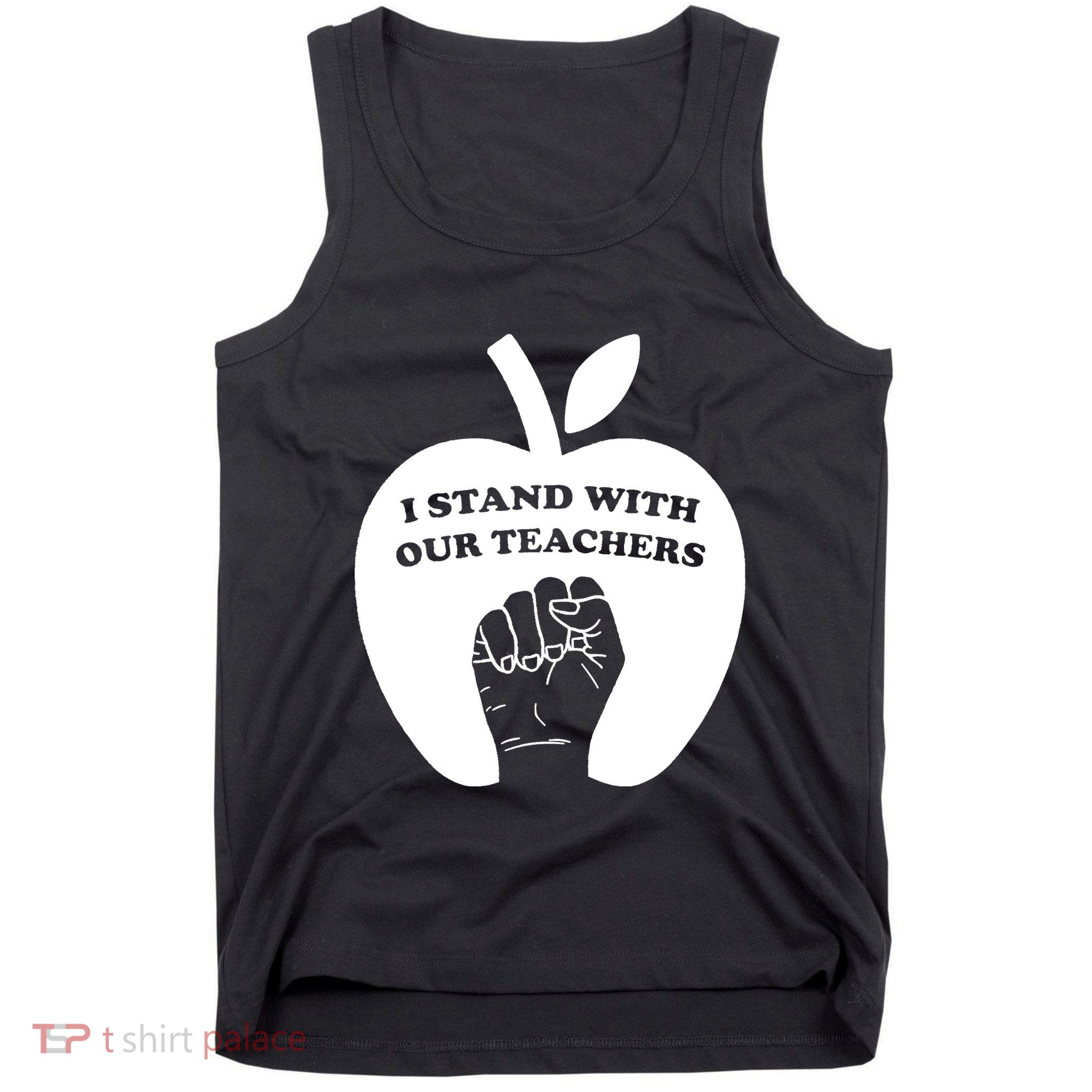 I Stand With Our Teachers & Stand Against Book Banning! Tank Top