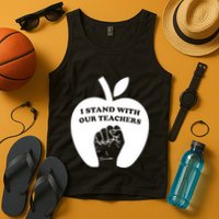 I Stand With Our Teachers & Stand Against Book Banning! Tank Top