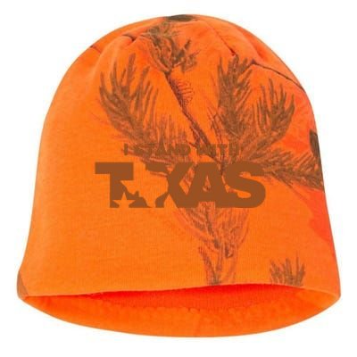 I Stand With Texas Kati - Camo Knit Beanie