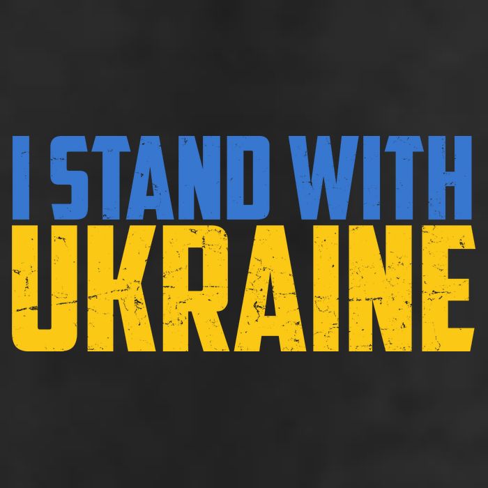 I Stand With Ukraine Support Ukraine Adult Drive Performance Visor