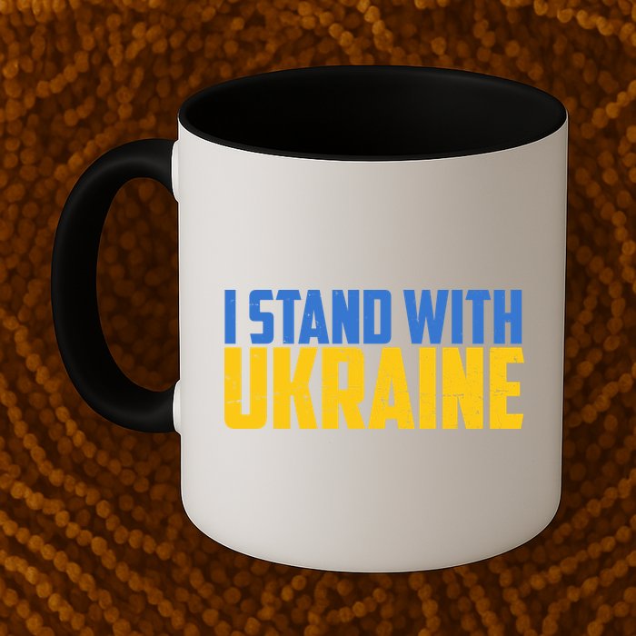 I Stand With Ukraine Support Ukraine Mug