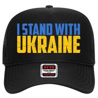 I Stand With Ukraine Support Ukraine Trucker Hat