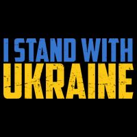 I Stand With Ukraine Support Ukraine Cropped Pullover Crew