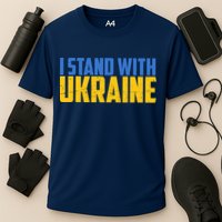 I Stand With Ukraine Support Ukraine Performance Shirt
