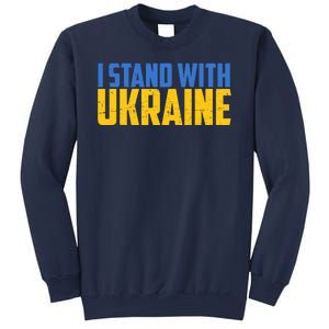 I Stand With Ukraine Support Ukraine Sweatshirt