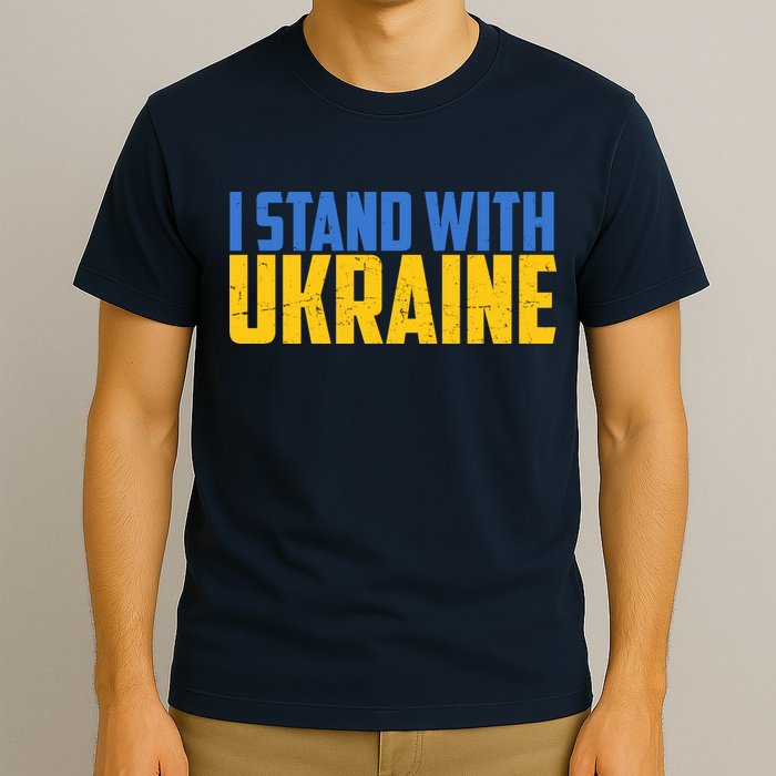 I Stand With Ukraine Support Ukraine T-Shirt
