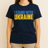 I Stand With Ukraine Support Ukraine T-Shirt