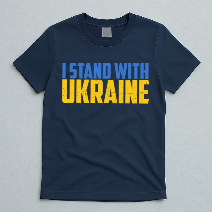 I Stand With Ukraine Support Ukraine T-Shirt