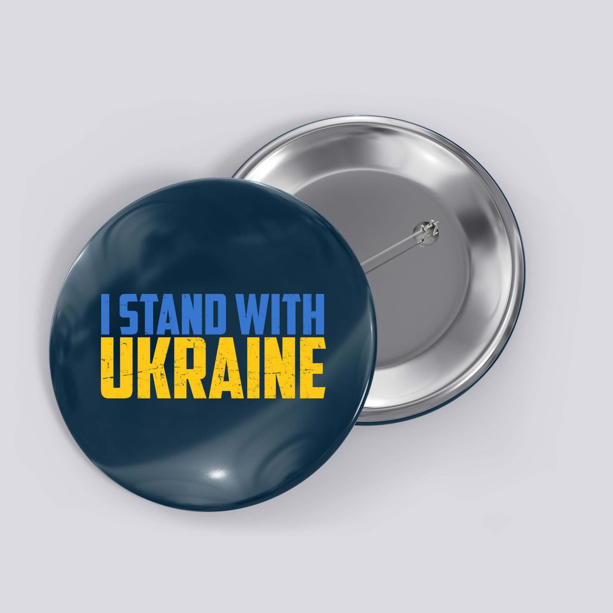 I Stand With Ukraine Support Ukraine Button