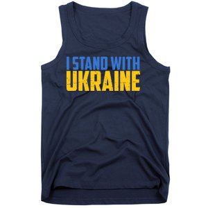 I Stand With Ukraine Support Ukraine Tank Top