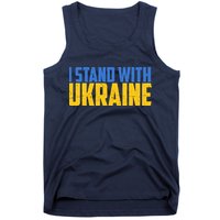 I Stand With Ukraine Support Ukraine Tank Top