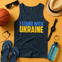 I Stand With Ukraine Support Ukraine Tank Top