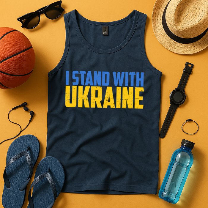 I Stand With Ukraine Support Ukraine Tank Top