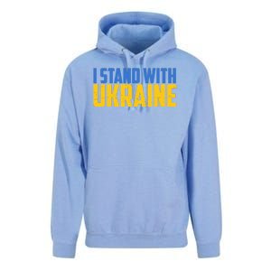 I Stand With Ukraine Support Ukraine Unisex Surf Hoodie