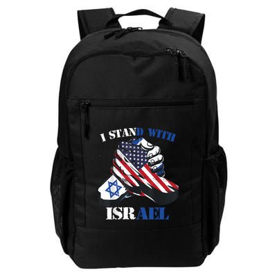 I Stand With Israel Support Israel Love Israeli Brotherhood Backpack