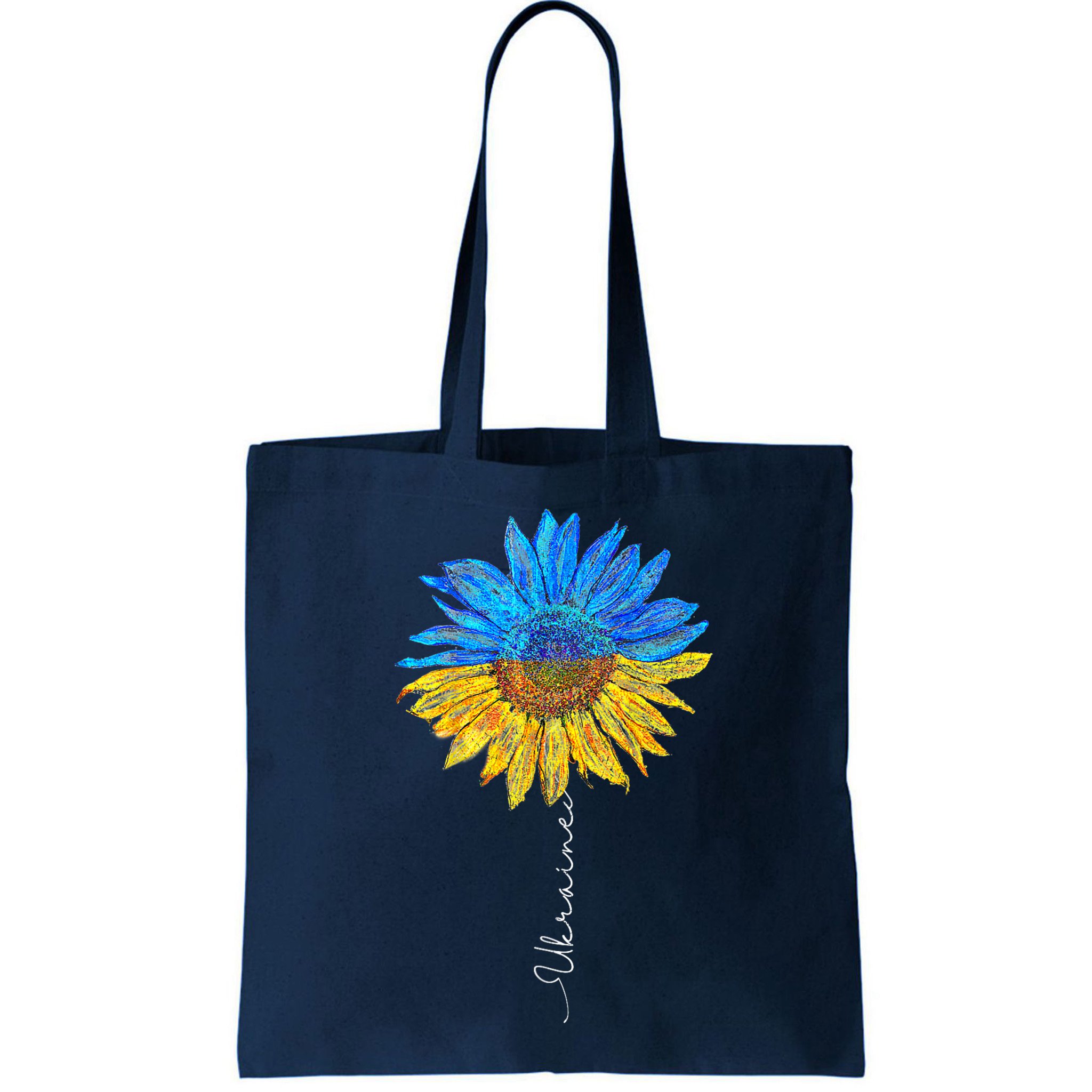 I Stand with Ukraine Ukraine Flag Sunflower Vintage Bag