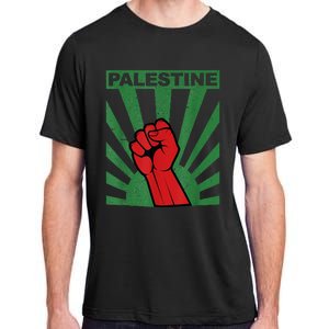 I Stand With Palestine For Their Freedom Free Palestine Adult ChromaSoft Performance T-Shirt