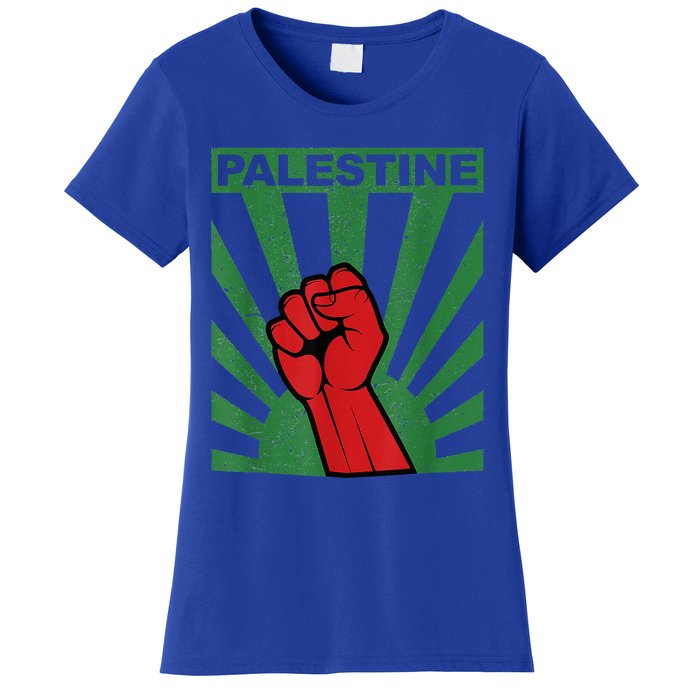 I Stand With Palestine For Their Freedom Free Palestine Women's T-Shirt